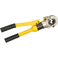Happiq Hydraulische Pijpkrimptang – Perstang - Kabelkrimptang - Voor RVS & Koperen Pijpen