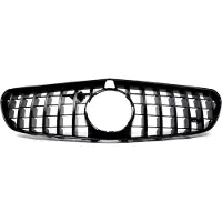 Happiq GT Grille Blackline - Zwart - Voorbumper - Voor Mercedes S-Klasse Coupe W217/C217 S63/S65 AMG (2014-2017) - Auto Accessoires
