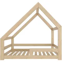Need Sleep NeedSleep Hemelbed met spijlen, 90x200 cm - asymmetrisch