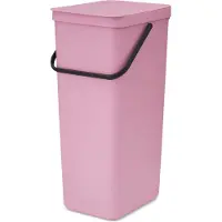 Brabantia Sort & Go Prullenbak - 40 l - Lilac Pink