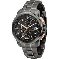 Maserati Horloge R8873645001 Zwart