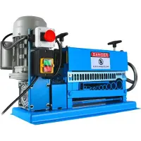 Happyment Kabelstripper Machine PRO - 370W - Automatische Draadstripper - 1.5-38mm - Kabelpeller - Stripmachine - Stripmachine - Elektrisch - Koper en meer
