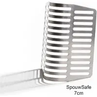 Bouwsales Spouwsafe achtervoegrooster rvs 7cm