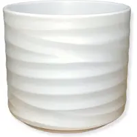 HS Potterie HS Berlin bloempot rond 28,5x24cm wit