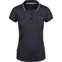 Regatta Dames/dames Remex II Polo Hals T-Shirt (Zwart)