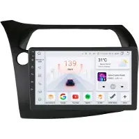 Happiq Autoradio met bluetooth - Carplay - Voor Honda Civic Hatchback (2005-2011) - Geschikt voor Apple en Android - Stereo - Navigatie - Navigatiesysteem auto - 6GB 64GB