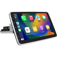 Happiq Autoradio met bluetooth - Carplay - Voor universele 1-DIN auto's - Geschikt voor Apple en Android - Stereo - Navigatie - Navigatiesysteem auto - 2GB 32GB