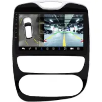 Happiq Autoradio bluetooth met camera - Carplay - Voor Renault Clio 4 (2016-2019) - Geschikt voor Apple en Android - Stereo - Navigatie - Navigatiesysteem auto