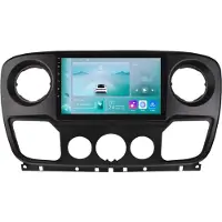 Happiq Autoradio met bluetooth - Carplay - Voor Nissan NV400/ Opel Movano/ Renault Master III (2010-2021) - Geschikt voor Apple en Android - Stereo - Navigatie - Navigatiesysteem auto - 1GB 32GB