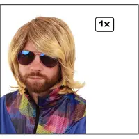 Partyxplosion Pruik blond Anton aus Tirol - apres ski oostenrijk tirol zwitserland Oktoberfest ski leraar bier feest biertje