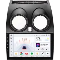 Happiq Autoradio met bluetooth - Carplay - Voor Nissan Qashqai J10 (2006-2013) - Geschikt voor Apple en Android - Stereo - Navigatie - Navigatiesysteem auto - 4GB 32GB