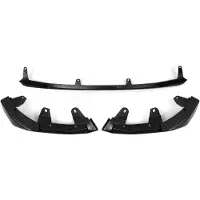 Happiq Velocity SplitterLip - Voorbumper - Carbon Look - Voor BMW 2 Serie G42 220i/230i/M240i (2022-2024) - Auto Accessoires