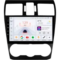 Happiq Autoradio met bluetooth - Carplay - Voor Subaru Forester Mk4, Impreza, XV, Crosstrek (2012-2015) - Geschikt voor Apple en Android - Stereo - Navigatie - Navigatiesysteem auto - 8GB 128GB