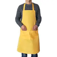 Gadgetpoint - Schort - Kookschort - Koken & Knutselen - Verfschort - Verven - One Size (Maximale omtrek 100cm) - Geel