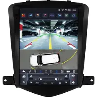 Happiq Autoradio bluetooth met camera - Carplay - Voor Chevrolet Cruze J300 (2008-2012) - Geschikt voor Apple en Android - Stereo - Navigatie - Navigatiesysteem auto