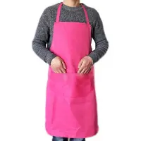 Gadgetpoint - Schort - Kookschort - Koken & Knutselen - Verfschort - Verven - One Size (Maximale omtrek 100cm) - Roze