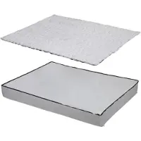 Bolt Happiq Hondenbed Zero Vortex – Hondenbank met poten – Comfortabel en zacht hondenbed – Afneembaar kussen – 95 cm