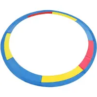 Happiq Trampoline Randkussen - Beschermkussen - Beschermrand - Trampolinerand - Diameter buitenring: 3 m - Multicolor