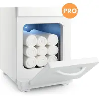 Happiq Handdoek warmer - Towel verwarmer - Voor Salons, Spa’s en Thuisgebruik - met Ozonfunctie - Wit