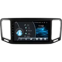Happiq Autoradio met bluetooth - Carplay - Voor Volkswagen VW Sharan 7N (7N1/ 7N2) & Seat Alhambra II (2010-2021) - Geschikt voor Apple en Android - Stereo - Navigatie - Navigatiesysteem auto - 2GB 32GB