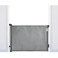 Dream baby Dreambaby Glide & Hide' Xtra-Tall & Xtra-Wide Traphekje Oprolbaar 140 cm - Zwart, Wit, Antraciet