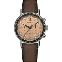 Timex Standard Chrono Heren Bruine Horloge TW2W47300