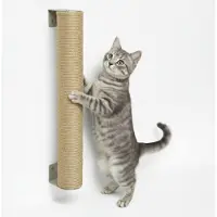 Eyepower 60 cm krabpaal voor katten, geschikt voor wandmontage - krabpaal met sisalstengel
