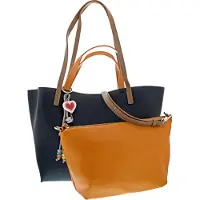 Tamaris shopper schoudertas TAS Keshia City Shopper Blue donkerblauw
