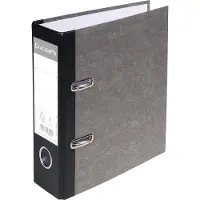 Exacompta Breed Ordner A5 70 mm Grijs 2 Ringen 53210E Kunststof Staand 10 Stuks