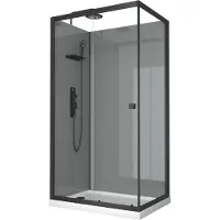 Aurlane Douchecabine Eclipse - Rechthoek - 110x80x224cm - Grijs