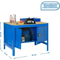 Simonwork (bancos De Trabajo) Bt0 Kast 842x910x610 Mm
