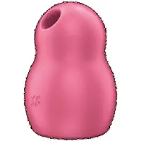 Satisfyer Pro To Go 1 - luchtdruk clitorisstimulator - oplaadbaar - rood
