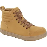 Birkenstock Veiligheidsschoenen QS700, maat 40, dames. Normale beige kleur, S3, EN ISO 20345:2011, waterafstotend suède