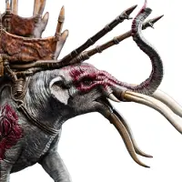 Weta Workshop Lord of the Rings - Figuur - Mumak in Battle Miniature