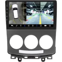 Happiq Autoradio bluetooth met camera - Carplay - Voor Mazda 5 (2005-2010) - Geschikt voor Apple en Android - Stereo - Navigatie - Navigatiesysteem auto