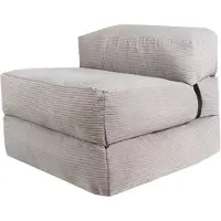 Bananair - Slaapstoel eenpersoons - Afneembare hoes - Slaapbank - Logeerbed - Ribfluweel - 70x190 cm