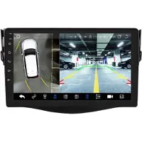 Happiq Autoradio bluetooth met camera - Carplay - Voor Toyota RAV4 (2006-2012) - Geschikt voor Apple en Android - Stereo - Navigatie - Navigatiesysteem auto
