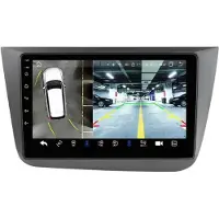 Happiq Autoradio bluetooth met camera - Carplay - Voor Seat Altea & Toledo (2004-2015) - Geschikt voor Apple en Android - Stereo - Navigatie - Navigatiesysteem auto