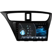 Happiq Autoradio met bluetooth - Carplay - Voor Honda Civic 9 (2012-2017) - Geschikt voor Apple en Android - Stereo - Navigatie - Navigatiesysteem auto - 2GB 32GB
