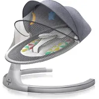 Happyment Elektrische babyschommel - Babyswing wipper - Wieg - Wipstoel - Wipstoeltjes voor baby - Black friday - Kerstcadeau