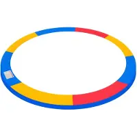 Happiq Trampoline Randkussen - Beschermkussen - Beschermrand - Trampolinerand - Diameter buitenring: 4,2 m - Multicolor