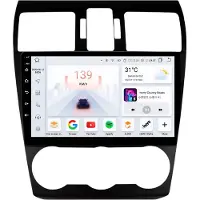 Happiq Autoradio met bluetooth - Carplay - Voor Subaru Forester Mk4, Impreza XV & Crosstrek (2012-2015) - Geschikt voor Apple en Android - Stereo - Navigatie - Navigatiesysteem auto - 6GB 64GB