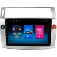 Happiq Autoradio met bluetooth - Carplay - Voor Citroen C4/ C-Triomphe/ C-Quatre (2004-2009) - Geschikt voor Apple en Android - Stereo - Navigatie - Navigatiesysteem auto - 1GB 16GB