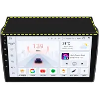 Happiq Autoradio met bluetooth - Carplay - Voor Fiat Ducato 3, Citroën Jumper 2, Peugeot Boxer 2 (2016 (2016-2022) - Geschikt voor Apple en Android - Stereo - Navigatie - Navigatiesysteem auto - 4GB 32GB