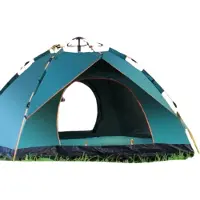 Happyment Schaduwtent - Strand - Vouwtent - Zonnetent voor Kamperen - Pop up - 210x210cm - Blauw