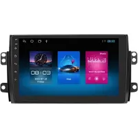 Happiq Autoradio met bluetooth - Carplay - Voor Suzuki SX4 en Fiat Sedici (2006-2013) - Geschikt voor Apple en Android - Stereo - Navigatie - Navigatiesysteem auto - 1GB 16GB