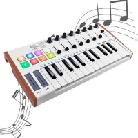 Happyment Keyboard Met Mengpaneel - Elektrische Piano - Digitale Piano - Voor Apple Producten - USB-aansluiting