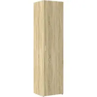 vidaXL Hoge kast 45x42,5x185 cm bewerkt hout sonoma eikenkleurig