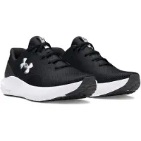 Under Armour UA Charged Surge 4-BLK Heren Sportschoenen - Zwart - Antraciet - Wit