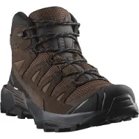 Salomon - Heren wandelschoenen - X Ultra 360 LTR Mid GTX Dark Earth/Delicioso/Castlerock voor Heren - Maat 43 1/3 - Bruin